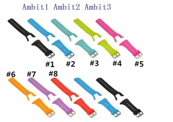 

20pcs Watch Band for SUUNTO AMBIT 3 Strap/Ambit 2/Ambit 1 Fashion Rubber Replacement Band Strap for SUUNTO Ambit 3 PEAK/Ambi