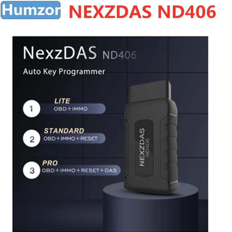 HUMZOR NEXZDAS ND406 автоматический диагностический и ключевой инструмент программирования