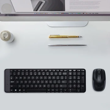 

MK220 For Computer PC Wireless Keyboard Optical Mouse Symmetrical Combo Laptop Desktop Professional Computer Mouse