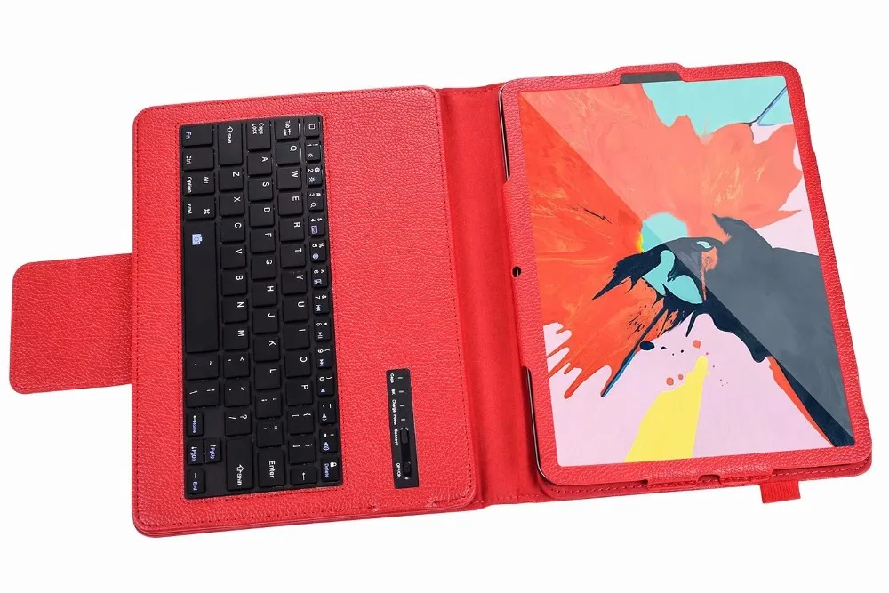 Съемный беспроводной Bluetooth клавиатура чехол для планшета для iPad Pro 11 дюймов кожаный чехол-подставка для iPad pro 11+ подарок