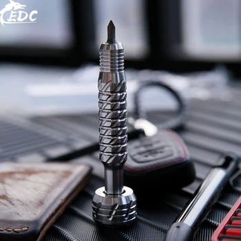 

manual titanium alloy screwdriver ceramic bearing multi-function screwdriver zirconium 705 titanium horse to send batch head