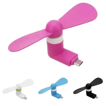 

Mini Fan Top new Summer Mini Portable Mute OTG Micro USB Mobile Phone Air Cooling Fan for Android