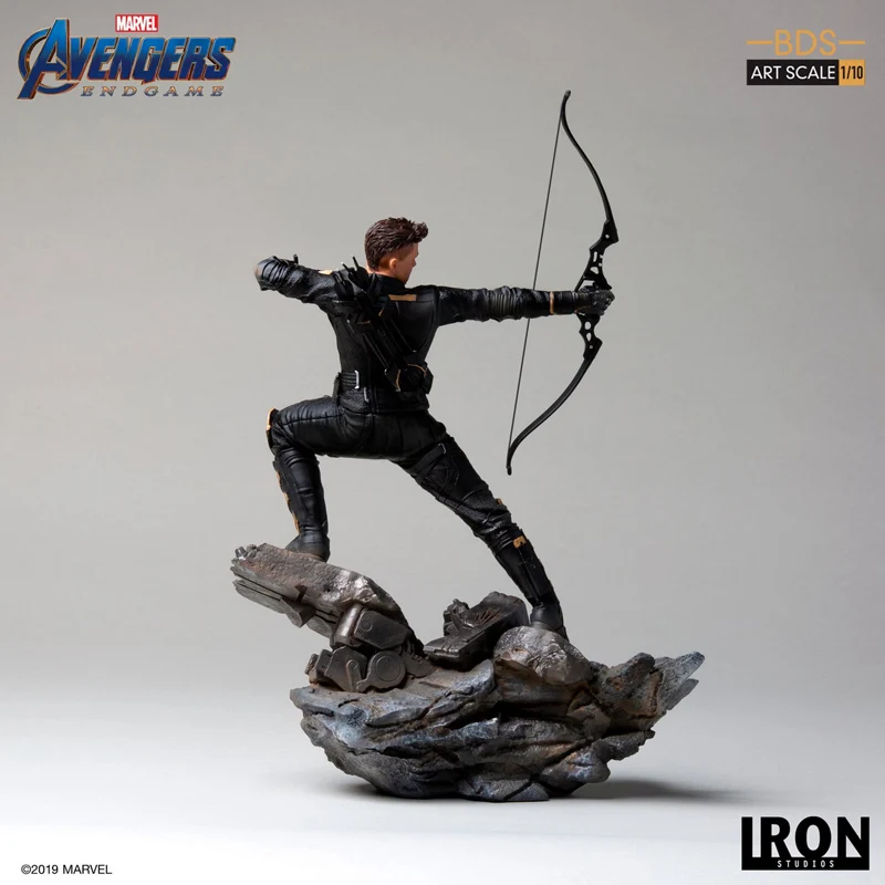 Мстители 4 Последняя Битва Hawkeye рука статуя 17,5 см* 14 см* 25 см подарки