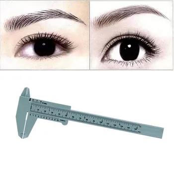 

1PC Microblading Reusable Makeup Measure Eyebrow Guide Ruler Permanent Tool 150mm Tattoo Accesorie Eyebrow Positioning Ruler 926