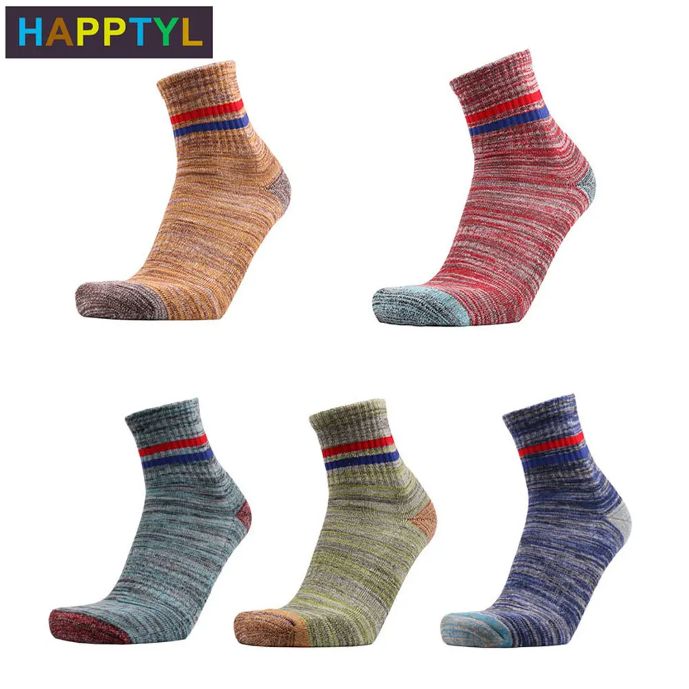 

HAPPTYL 1Pair Thicken Ski Socks for Skiing, Snowboarding, Cold Weather, Winter Performance Socks