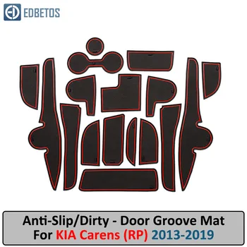 

Anti-Slip Mat For Kia Carens 2013 2014 2015 2016 2017 2018 2019 RP MK3 Accessories Gate Slot Coaster Anti-Dirty Door Groove Mat