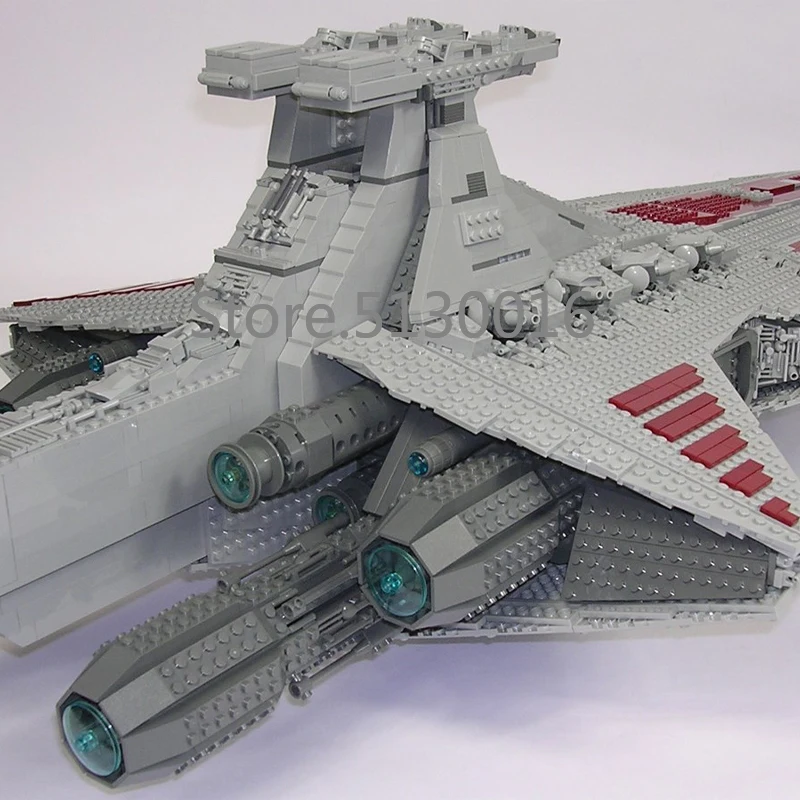 05077 UCS Venator класс Звездный Разрушитель ST04 6125 шт Звездные войны из фильма модель строительные блоки совместимы с 81067 05042 игрушки