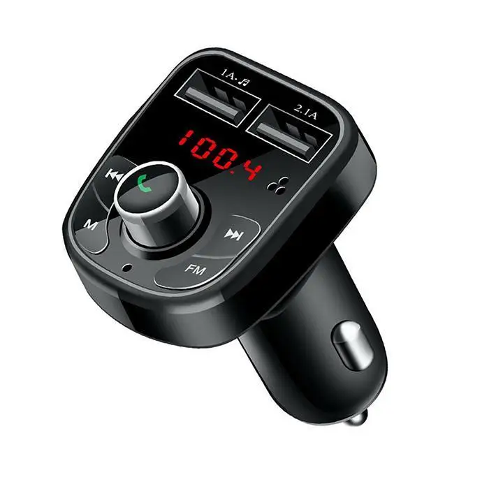 Портативный автомобильный fm-передатчик двойной USB USB2.0 зарядка Bluetooth 5 Вт MP3 TF карта MP3/WMA музыка