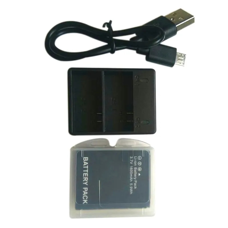 3,7 V для Gopro Hero 3 батарея AHDBT-301 Hero3 батарея USB двойное зарядное устройство чехол батарея для GOPRO 3+ 302 аксессуары для камеры