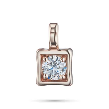 

Suspension of red gold diamond e0201pd07200217