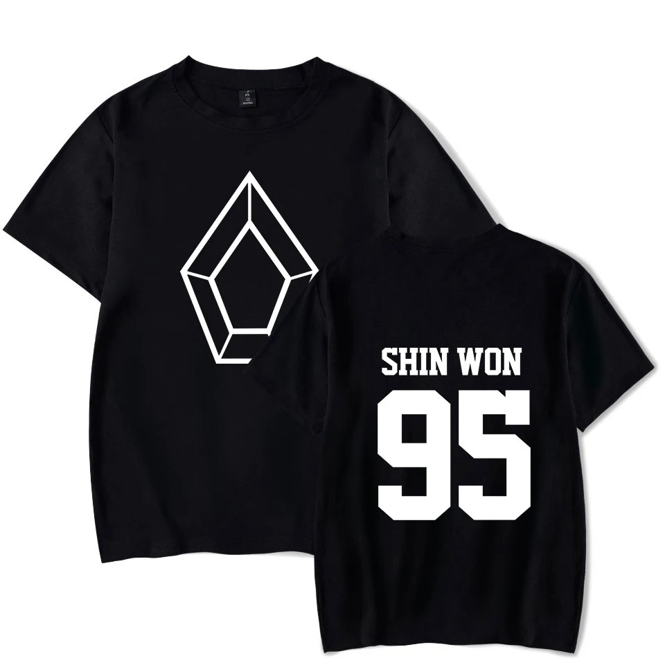 Pentagon New Clothes Ralgan  Print summer Women and Men 2019 Tops Hot Sale Short Sleeve T-shirts Casual K-pops tshirt Plus Size