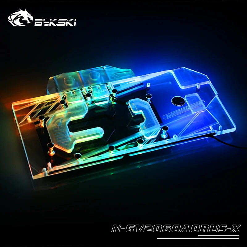 ^Cheap Bykski Water Block use for Gigabyte GeForce RTX 2060 Super Gaming OC 3X 8G/RTX 2060 Super Gam/ Full Cover Copper Radiator Block