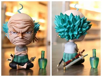 

One Piece Old Man Ver. Zoro Action Figure 1/8 scale painted figure Winebottle Sitting Ver. Roronoa Zoro PVC figure Toy Anime
