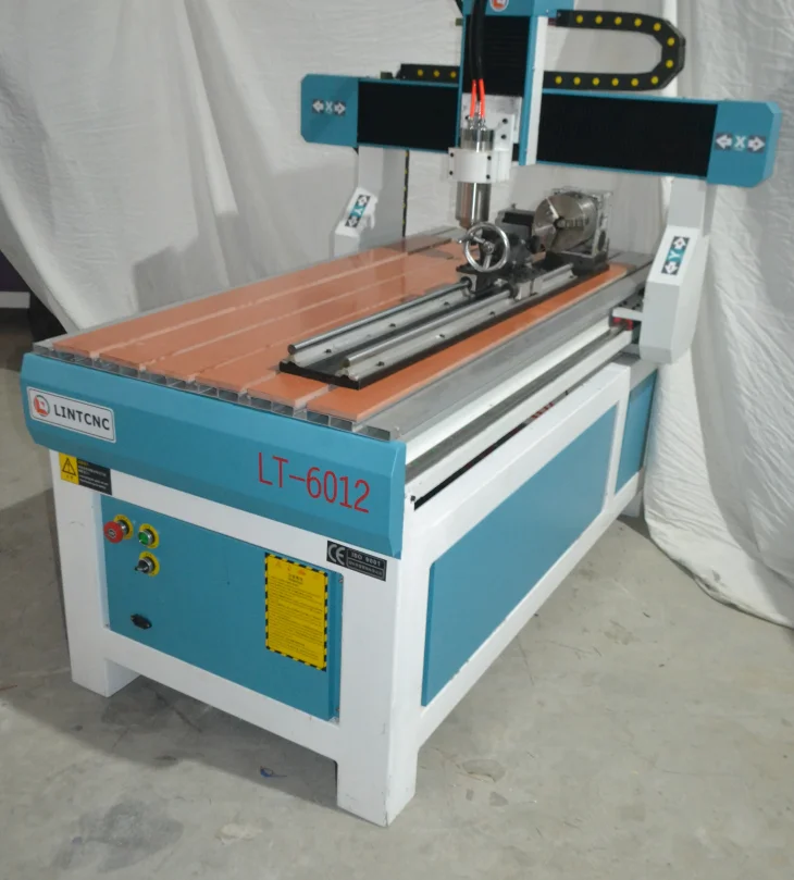 2.2kw 3.0kw шпиндель 6090 6012 1212 600*1200 мм 4 оси фрезерный станок с ЧПУ машина для