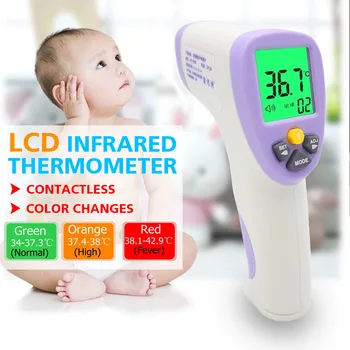 

New version forehead thermometer non-contact infrared thermometer body temperature fever digital measurement tool for adult baby