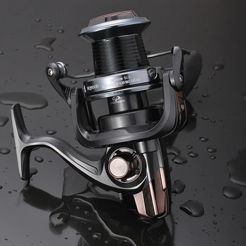 

4.1:1 Speed Spinning Fishing Reel Long Shot Front Brake Interchangeable