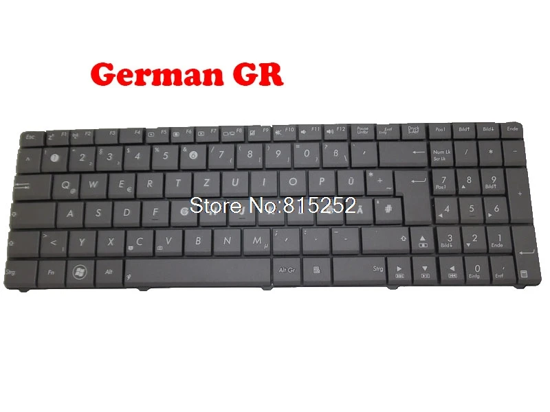 Клавиатура для ASUS K75 K75D K75DE 0KNB0 6241RU00 6241BR00 Arabia/Бразилия/греческая/Латинская