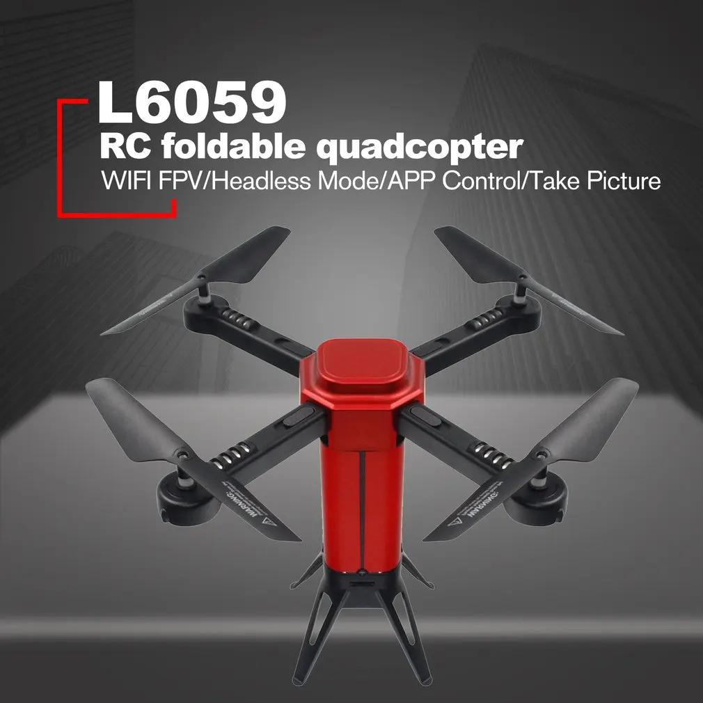 L6062Pro Smart Selfie RC складной Квадрокоптер Дрон самолет с FPV 720P HD широкоугольная камера высота удержания Безголовый режим Дрон