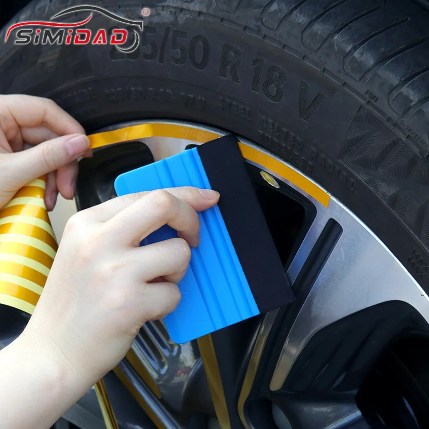 16 Uds tiras reflectantes de Motocross de rueda de bicicleta franja de llanta pegatinas cinta reflectante de llanta de coche de estilo decoración pegatinas