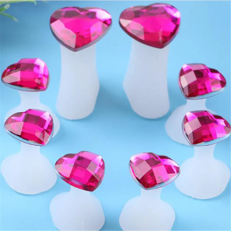 8Pcs/Set Nail Art Tools Silicone Toe Separator Foot Pads For Home And Salon Application Pedicure DIY Design Manicure Accessory