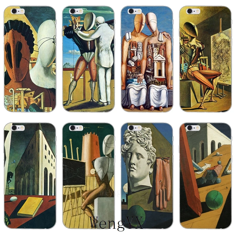 

Giorgio de Chirico paintings print Soft case For Samsung Galaxy Note 9 A6s A7 A8 A9s star J4 J6 prime J8 S10 lite plus 2018
