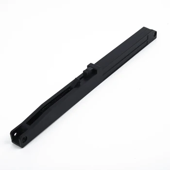 

Black European Stainless Sliding Barn Wood Door Closet Hardware Track System Set