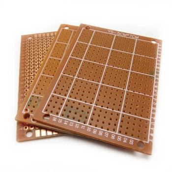 

5pcs/lot 5x7cm 5*7 Prototype Paper Copper PCB Universal Experiment Matrix Circuit Board In Stock