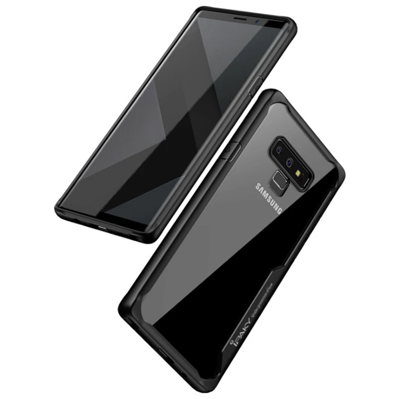 Модный матовый чехол для samsung Galaxy Note 9 10, ударопрочный Прозрачный чехол для телефона Galaxy Note 10+ Plus 5G чехол