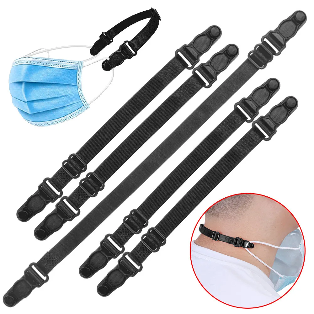 5PCS Mask Ear Cord Extension Buckle Non-Slip Adjustable Mask Accessories Hook Mask Ear Buckle Extension Holder Ear Protector afbeelding