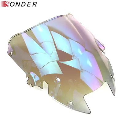 Для Honda VTR1000F VTR1000 1000 F 1997-2005 1998 1999 2000 2001 2002 2003 2004 2005 ветровое стекло Windscherm VTR 1000F - Цвет: Clear iruidium