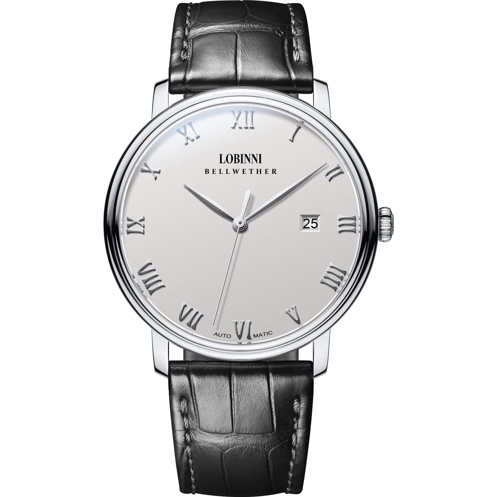 Мужские наручные часы, мужские автоматические механические часы LOBINNI, мужские роскошные брендовые водонепроницаемые наручные часы, швейцарское платье relogio - Цвет: men watch p6