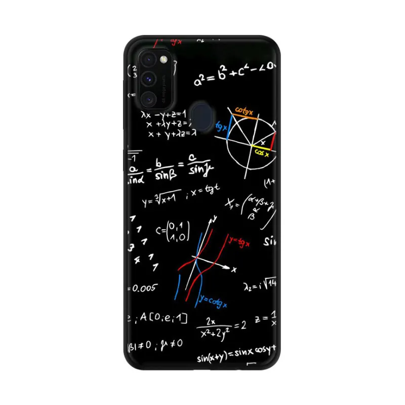 Silicone Case For Samsung Galaxy M30S Cases Black Bumper Soft TPU Back Cover For Samsung M30S M 30S M30 S M307 Phone Case Capa