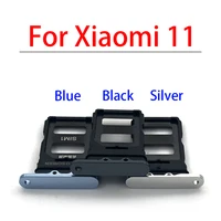 Plateau avec fente pour carte SIM, pièce de réparation pour Xiaomi Mi 11 Mi 11 Lite Mi 11 Pro