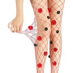 Sexy High Elastic Women Stocking Bling Rhinestones Fishnet Socks Women Pantyhose Thigh High Socks