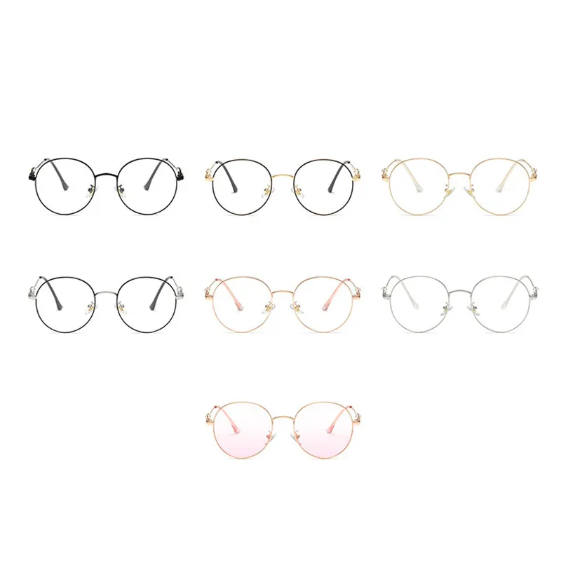 TTLIFE круглые очки, оправа для мужчин, анти синий светильник, очки для женщин, поддельные очки, золотые оптические овальные очки, прозрачные линзы YJHH0353