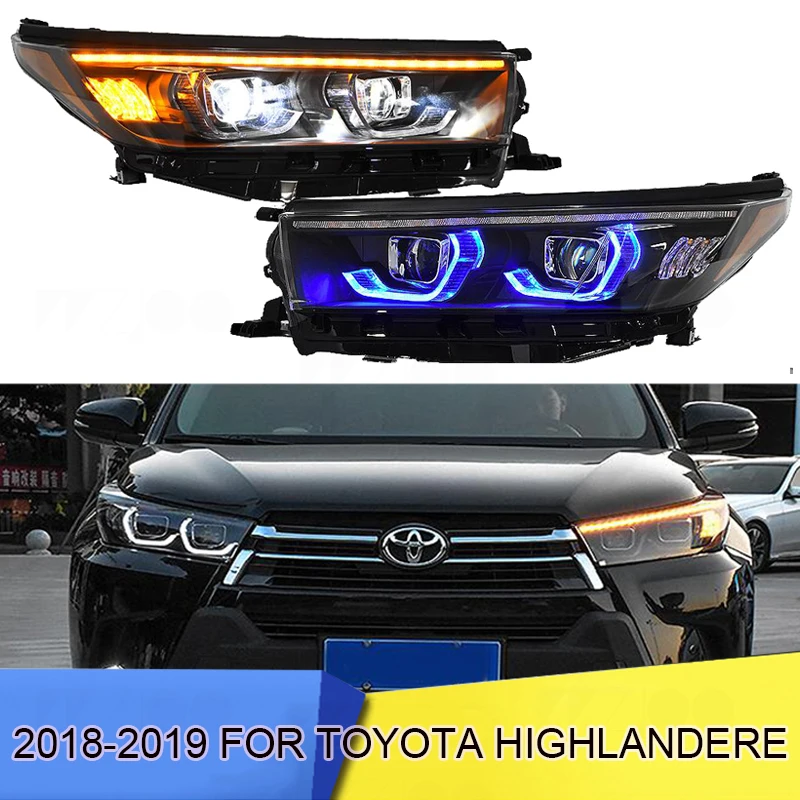 Фара highlander, HID светодиодный, автомобильные аксессуары, Highlander противотуманный светильник, camry, Hiace, sienna, yaris, Tacoma, highlander фара