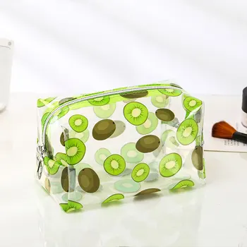 

Makeup Bag Women Wholesale Cool Transparent Creative Cosmetic Bag Mini Wash Storage Bag Cross-Border Cute New Jelly bag