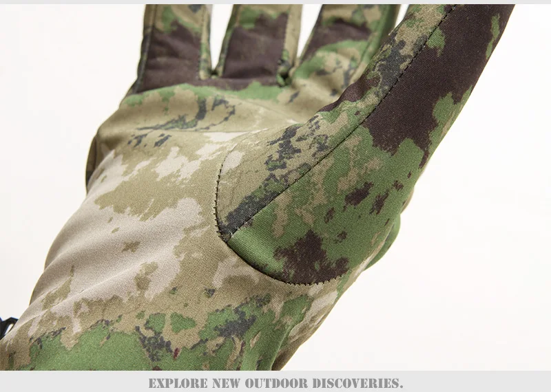 Non-slip Tactical Gloves Military Full Finger Combat Motocycle Slip-resistant Carbon Fiber Tortoise Shell Gloves Keep Warm