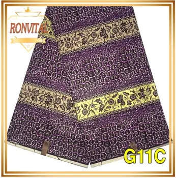 

RONVITAL GOLDEN WAX PRINT FABRIC AFRICA PRINT MATERIAL LADY DRESS DIY WAX FABRIC NIGERIA STYLES 100% COTTON 6YARDS/FREE SHIPPING