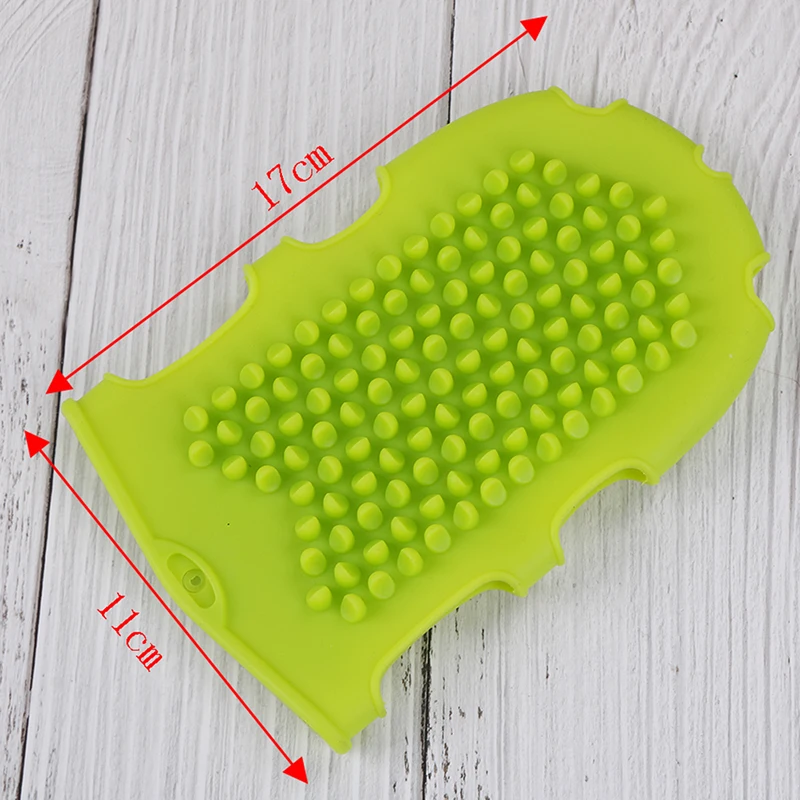 1Pc Massage bath towel silicone bath brush Skin Clean Silicone Bath Brushes Shower Gloves Bath Scrub Remover Body Exfoliating massage scrub gloves body scrubber
