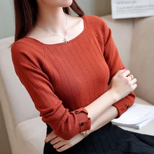 Г. Ограниченная серия, свитер Feminino, верхняя одежда, внутренняя часть, с низким воротником, культивирует мораль, показывает Тонкий Джокер, Брим Qiu Dong