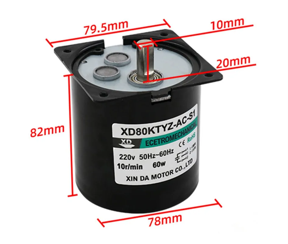 220v ima ermanent do motor de 110rpm micro 02