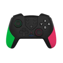 Bezprzewodowy pad do gier wibracyjny żyroskop Joystick bezprzewodowy do przełącznika Nintendo akumulator akcesoria do Gamepad bluetooth