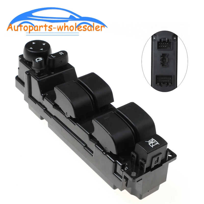 

Автомобильный GS1E-66350-A GS1E-66350A GS1E66350A для Mazda A6 1,8 2,0 2,2 2,5 главный переключатель стеклоподъемника GS1E-66-350A SW-FH-MZ-1848--11