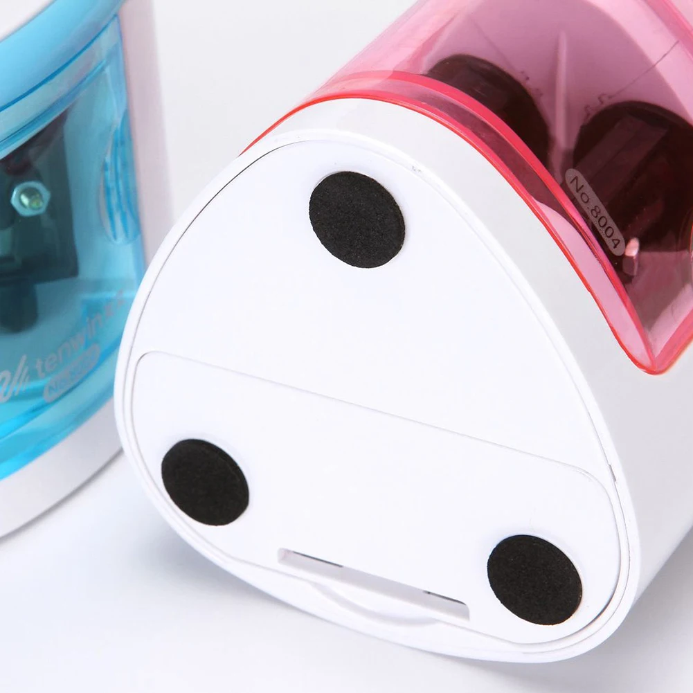 Dual Holes Battery Automatic Electric Pencil Sharpener School Office Stationery