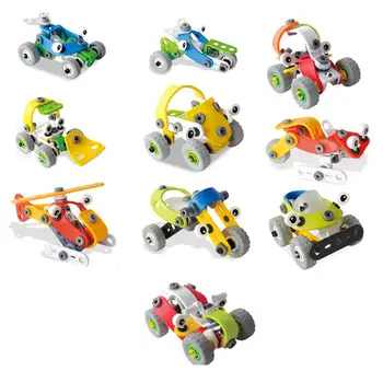 

Children's Self-Assembled toy Educational Engineering Toy Set Non-Toxic Environmentally Friendly Assembled Model Toy Concept Car