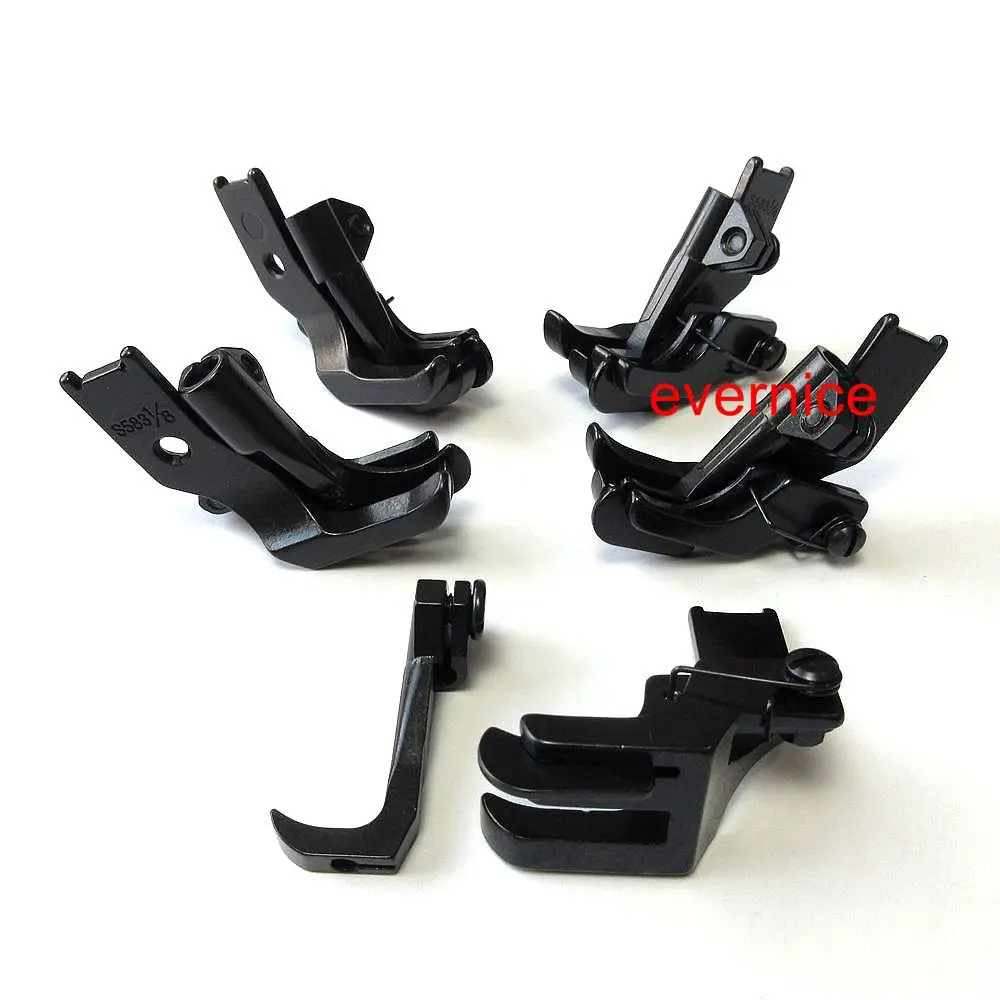 5 Sets Topstitch Walking Foot W/ Edge Guide For Tacsew T111 155