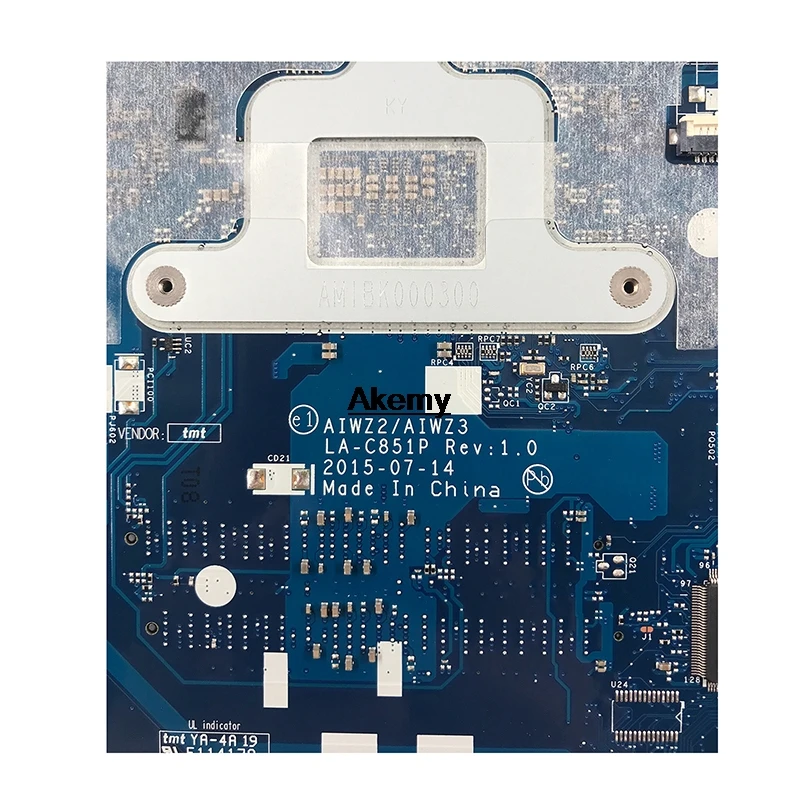 LA-C851P материнская плата для ноутбука lenovo Ideapad 500-14ISK оригинальная материнская плата I3-6100U с видеокартой