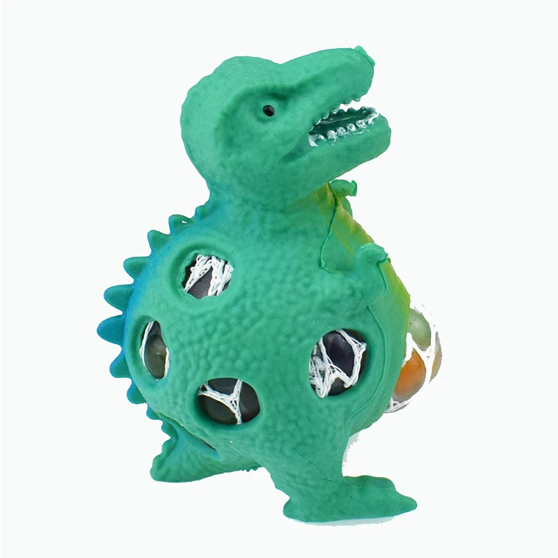 1pc creative dinosaur squeeze vent dinosaur grape ball pinch music decompression ball toy 4