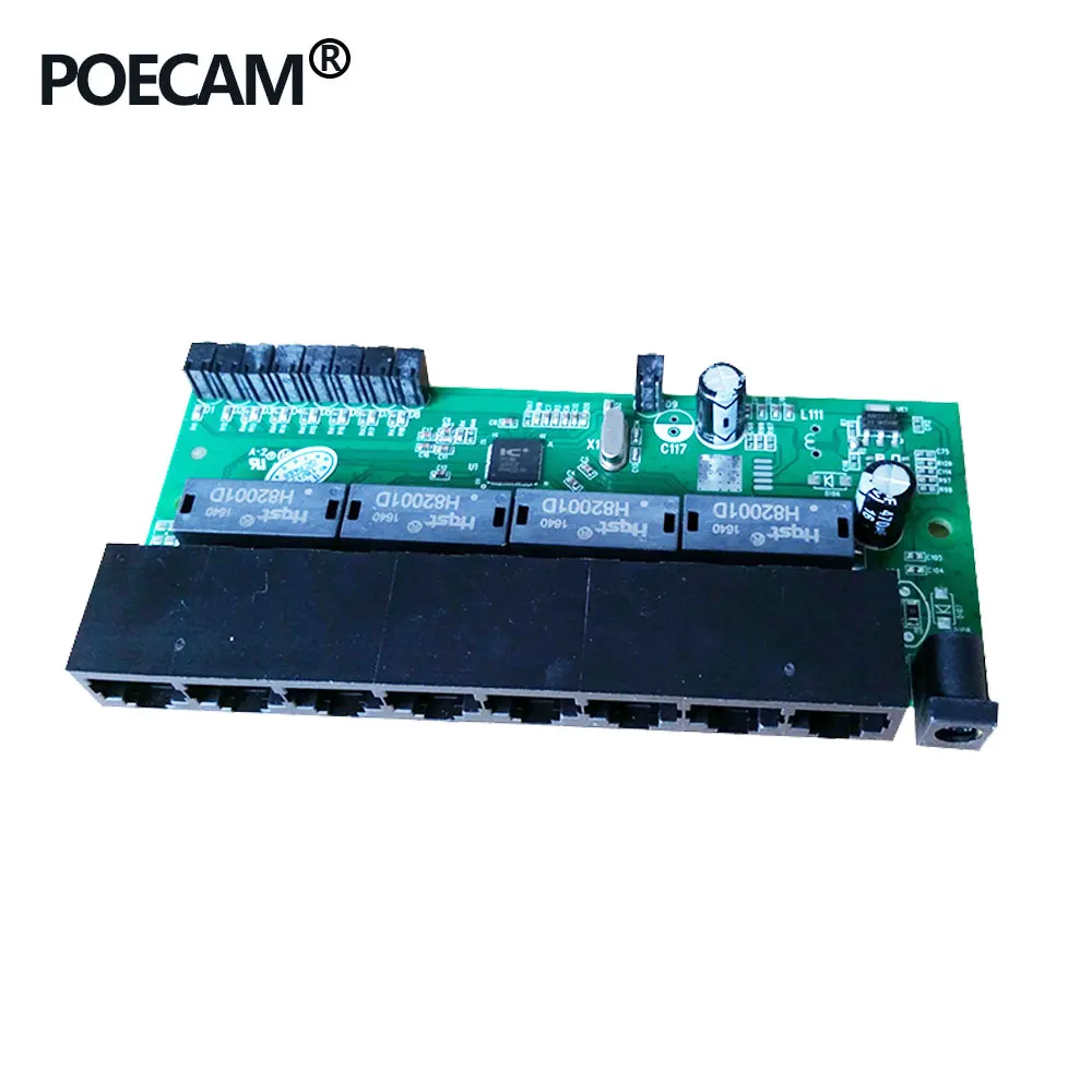 8 портовый модуль быстрого Ethernet от производителя Oem портов s switc сделано в Китае